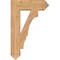Ekena Millwork Balboa Arts & Crafts Smooth Bracket, Western Red Cedar, 5 1/2"W x 22"D x 34"H BKT06X22X34BOA03SWR - alternate 4